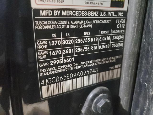 2009 MERCEDES-BENZ R 350 4MATIC  
