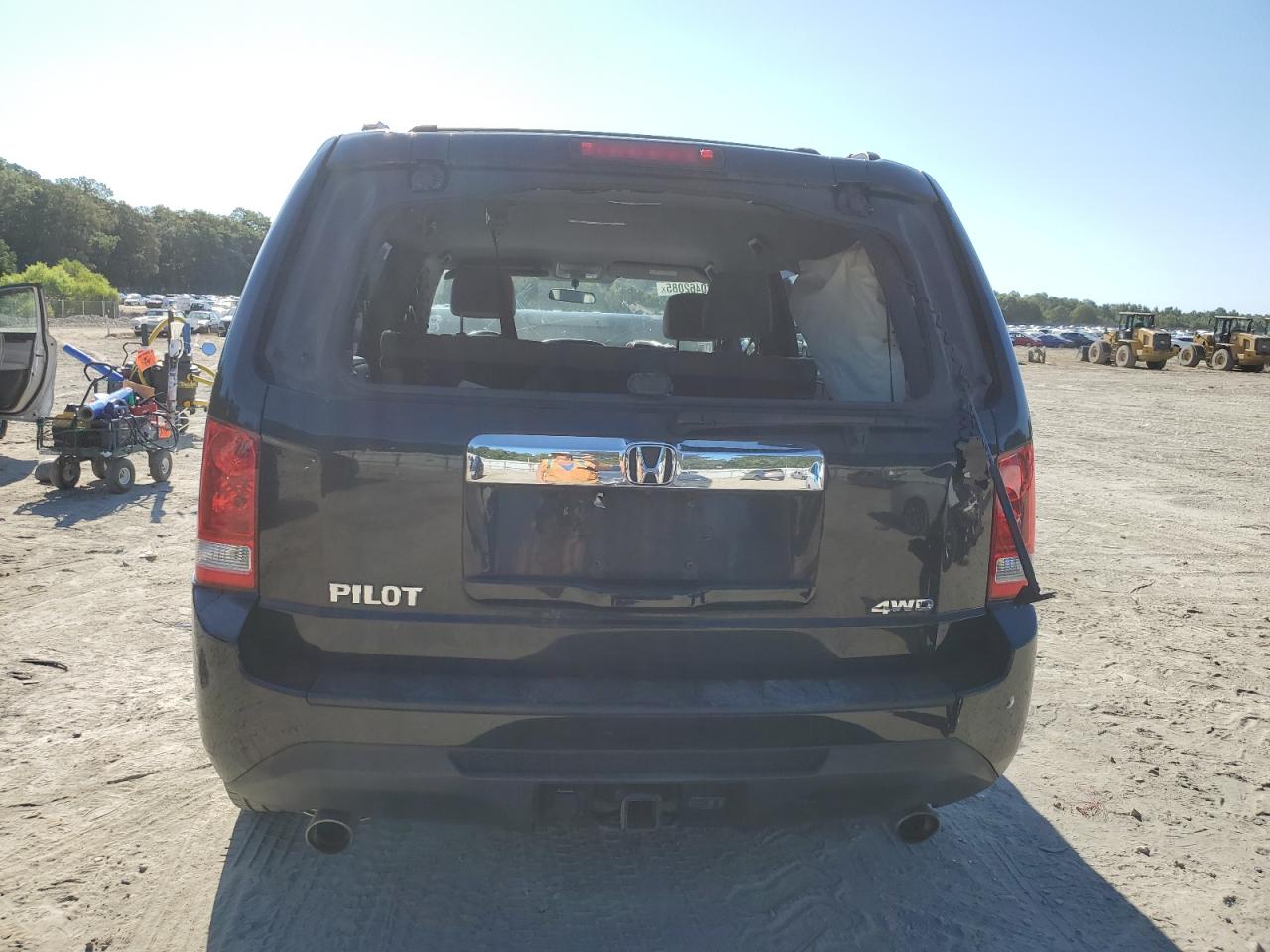 2013 Honda Pilot Ex VIN: 5FNYF4H43DB001635 Lot: 70462085