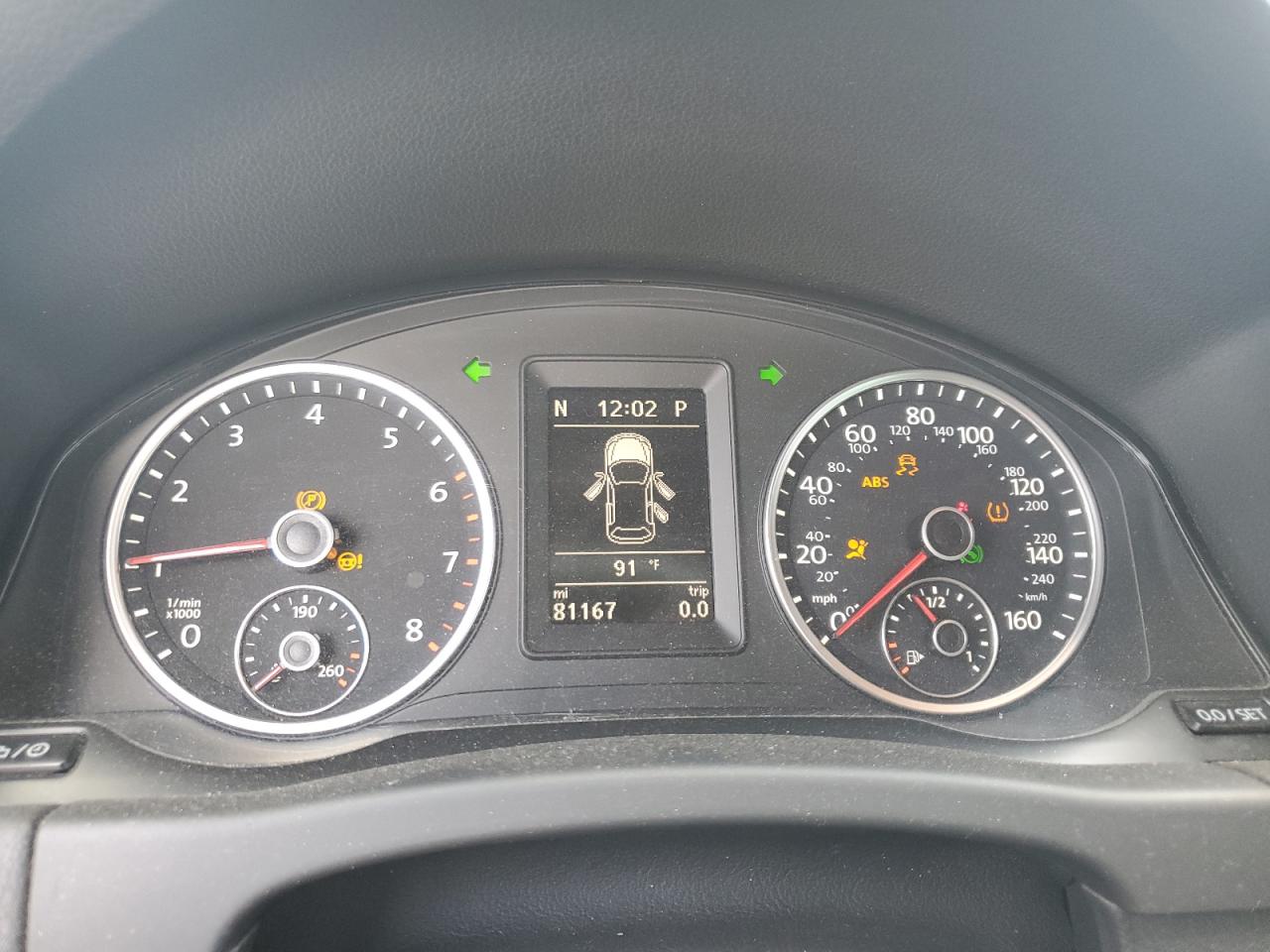 2016 Volkswagen Tiguan S VIN: WVGAV7AX8GW087336 Lot: 70038545