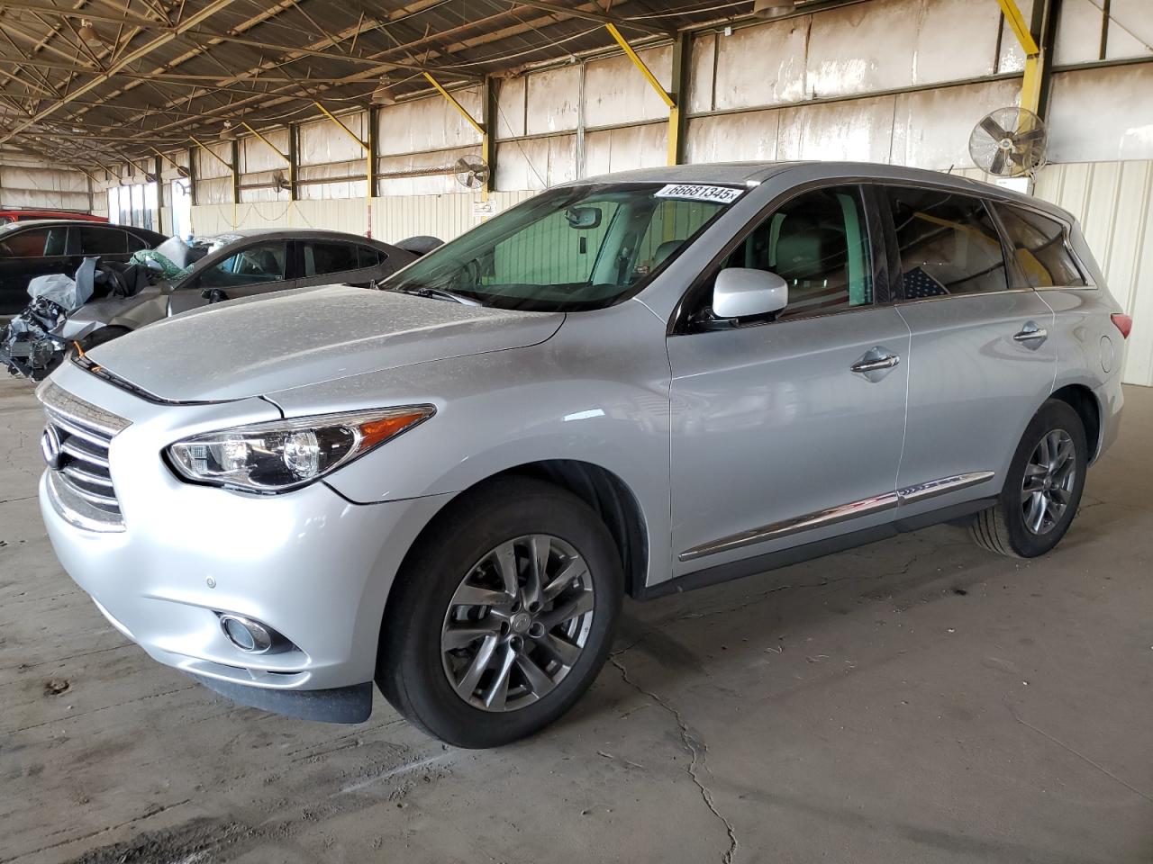 INFINITI JX35 2013. Lot# 66681345. VIN 5N1AL0MM2DC302253. Photo 1