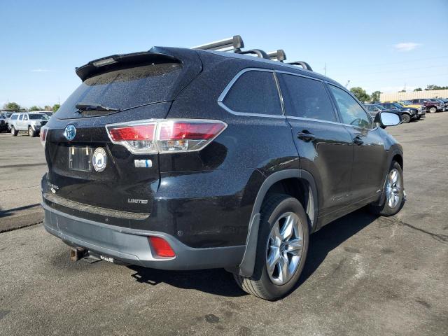  TOYOTA HIGHLANDER 2016 Czarny