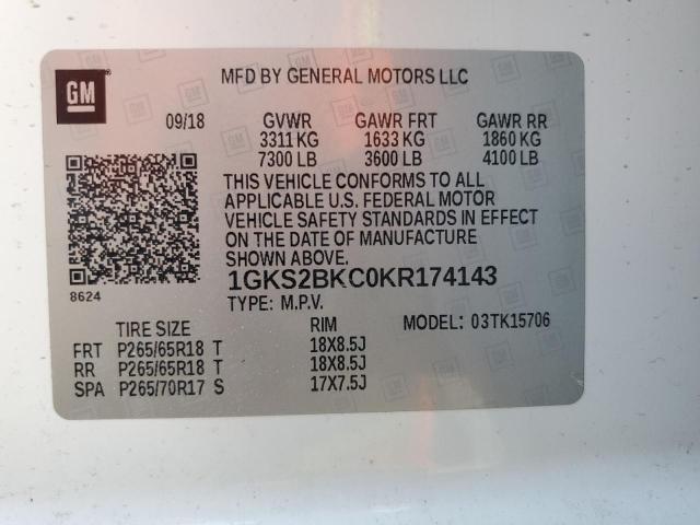 2019 GMC YUKON SLT