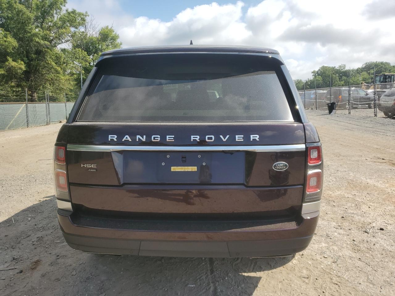 2020 Land Rover Range Rover Hse VIN: SALGS2RU6LA400100 Lot: 68144245