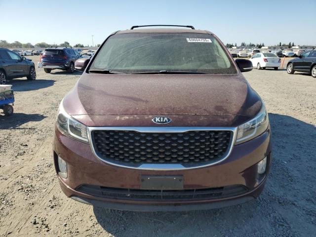 Minivans KIA All Models 2017 Burgundy