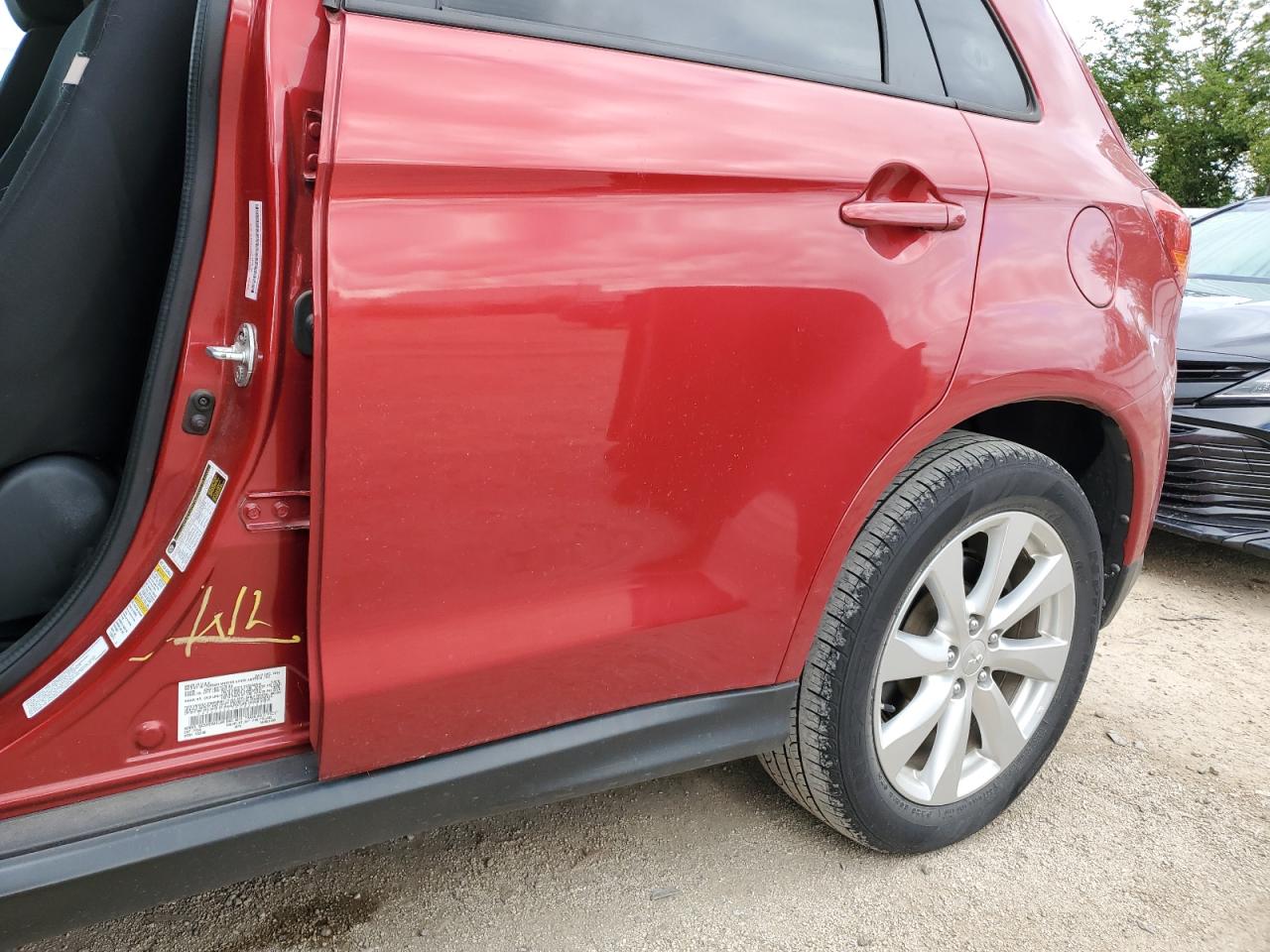 2015 Mitsubishi Outlander Sport Es VIN: 4A4AP3AU7FE021225 Lot: 70001875