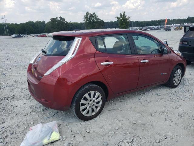  NISSAN LEAF 2015 Czerwony
