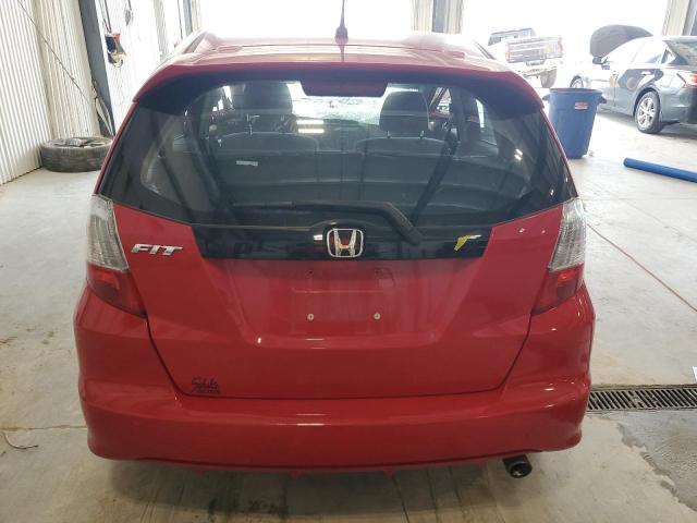  HONDA FIT 2012 Czerwony