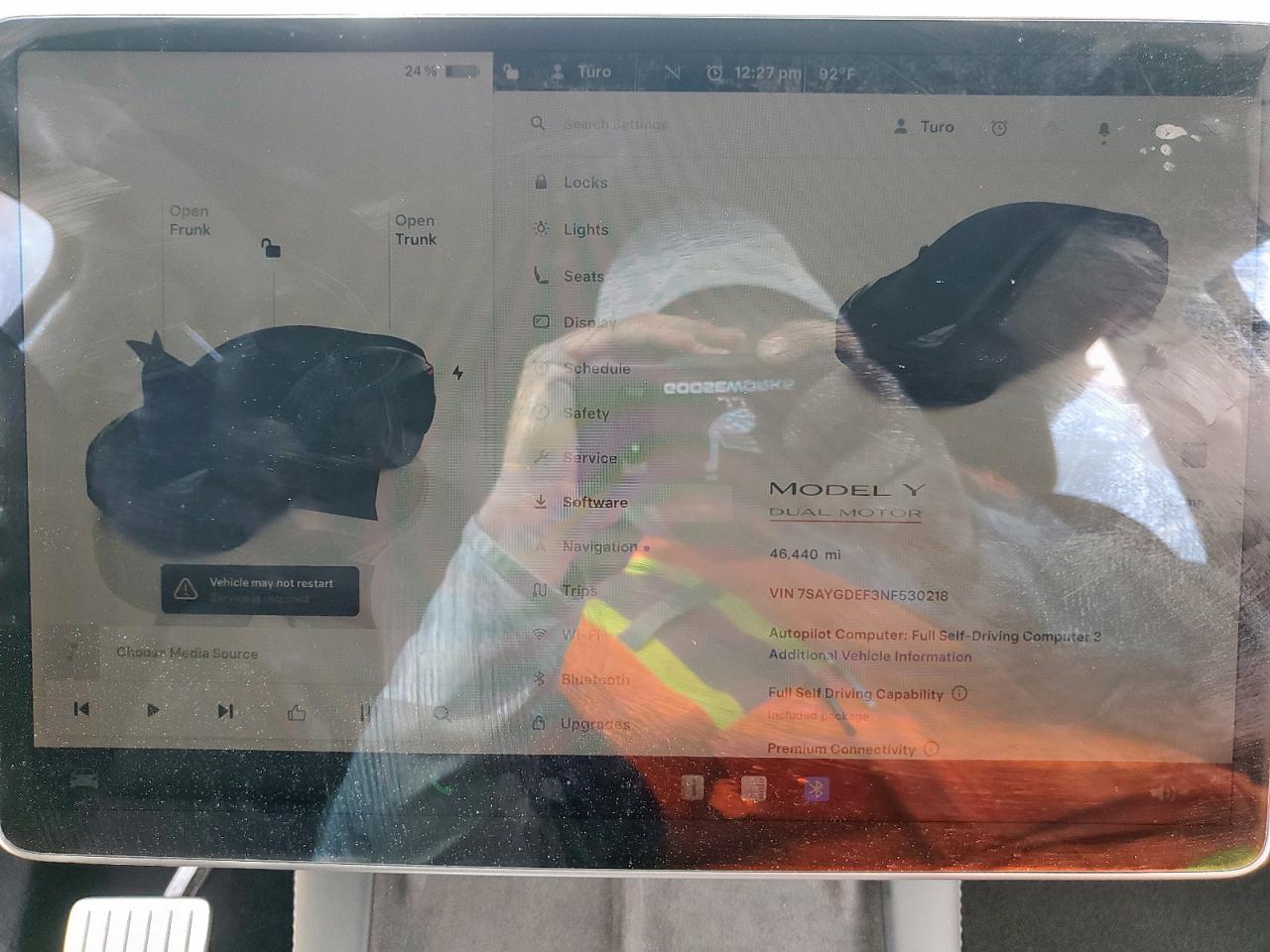 2022 Tesla Model Y VIN: 7SAYGDEF3NF530218 Lot: 68115115