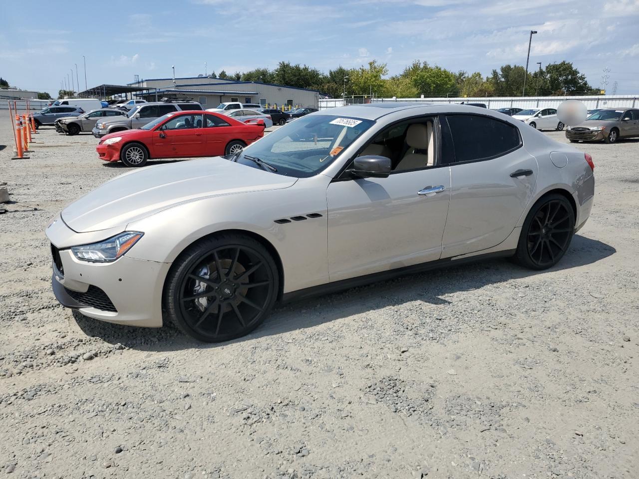 2014 Maserati Ghibli S silver sedan gas ZAM57RTA3E1089618 photo #1