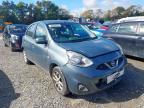 2016 NISSAN MICRA ACENTA for sale at Copart WOLVERHAMPTON
