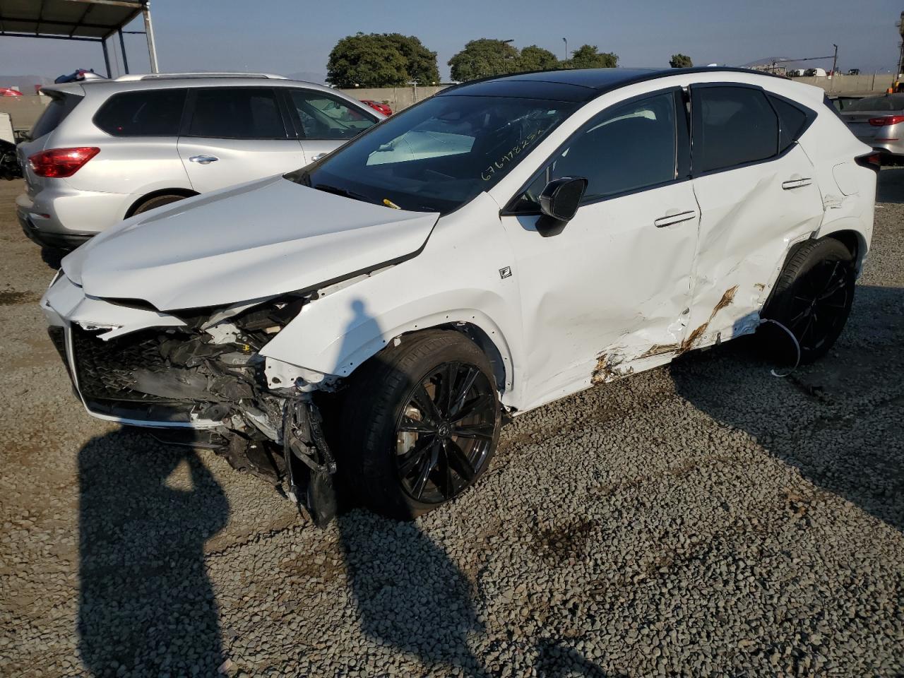 2025 Lexus Nx 450H Luxury white null hybrid JTJKKCFZ2S2043785 photo #1