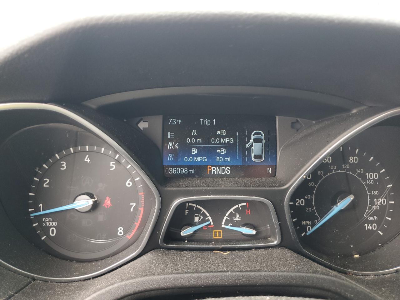 2016 Ford Focus Titanium VIN: 1FADP3N22GL212468 Lot: 67741615