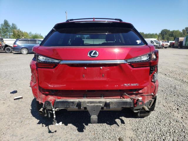  LEXUS RX350 2022 Красный