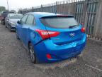 2015 HYUNDAI I30 S BLUE for sale at Copart WOLVERHAMPTON