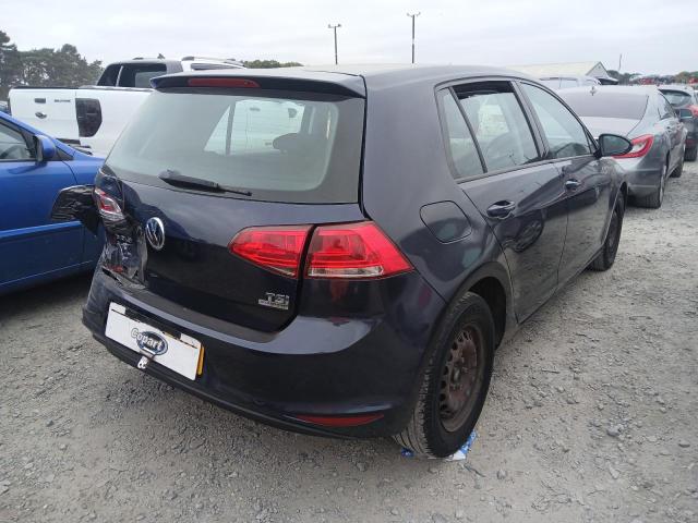 2013 VOLKSWAGEN GOLF S BLU