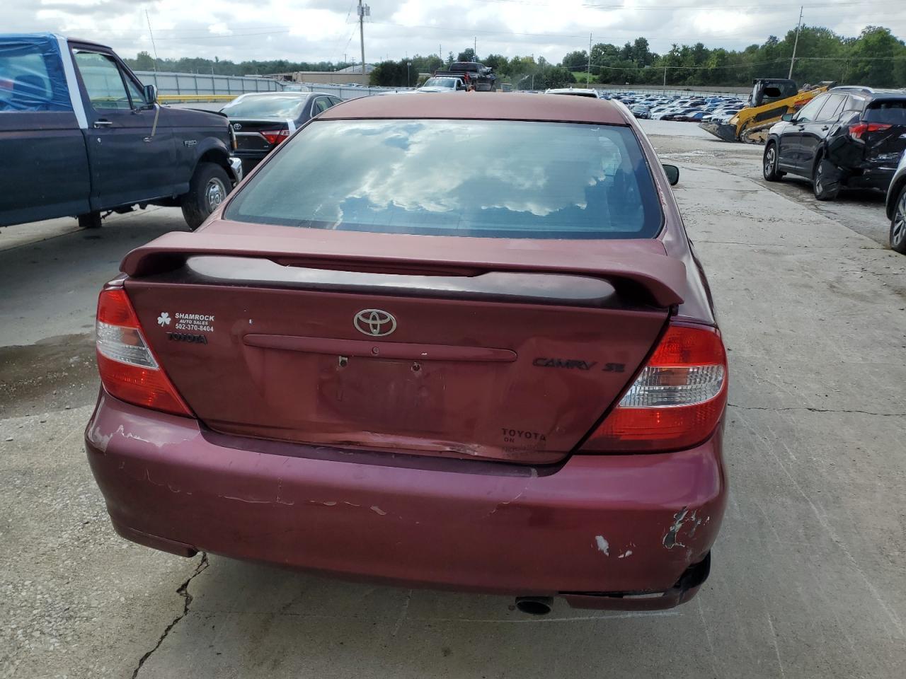 2004 Toyota Camry Se VIN: 4T1BA32K14U503410 Lot: 68707555
