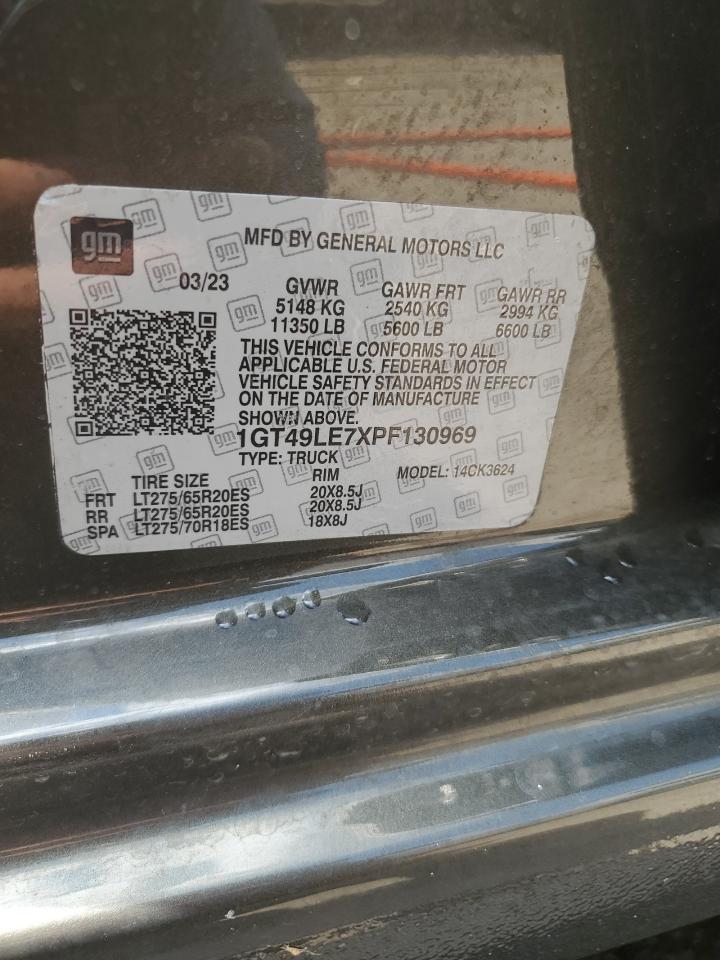 2022 GMC Sierra K2500 Denali VIN: 1GT49RE79NF194016 Lot: 68872145