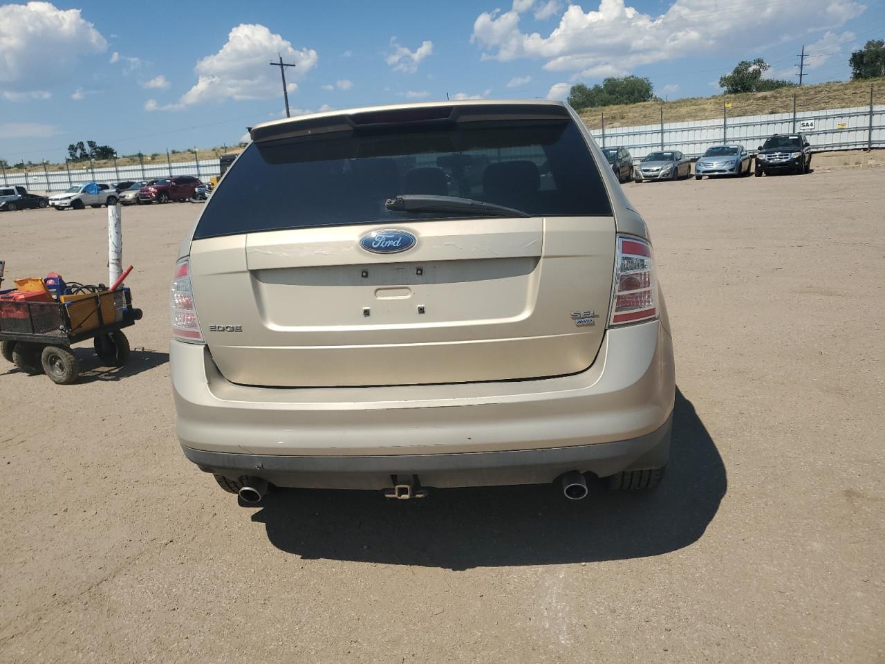 2007 Ford Edge Sel VIN: 2FMDK48C77BA46317 Lot: 70043595