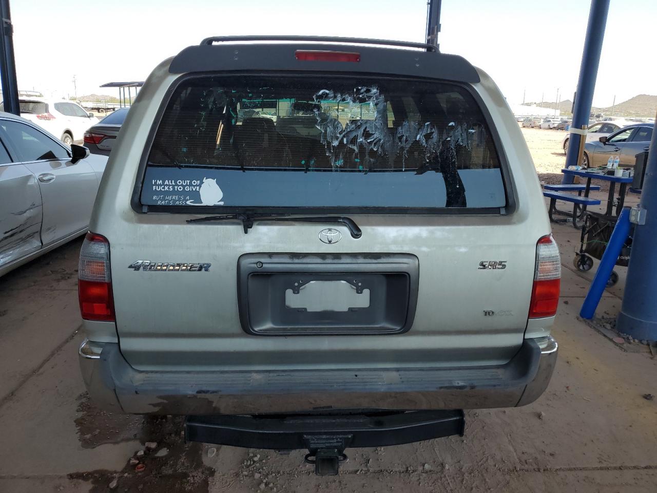 2000 Toyota 4Runner Sr5 VIN: JT3GN86R9Y0147437 Lot: 68476325