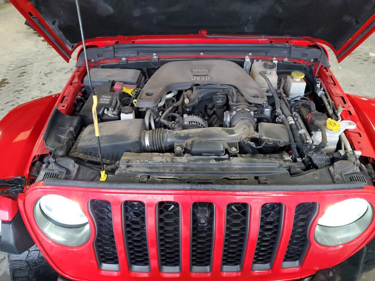 2021 Jeep Gladiator Rubicon VIN: 1C6JJTBG2ML543892 Lot: 70344045