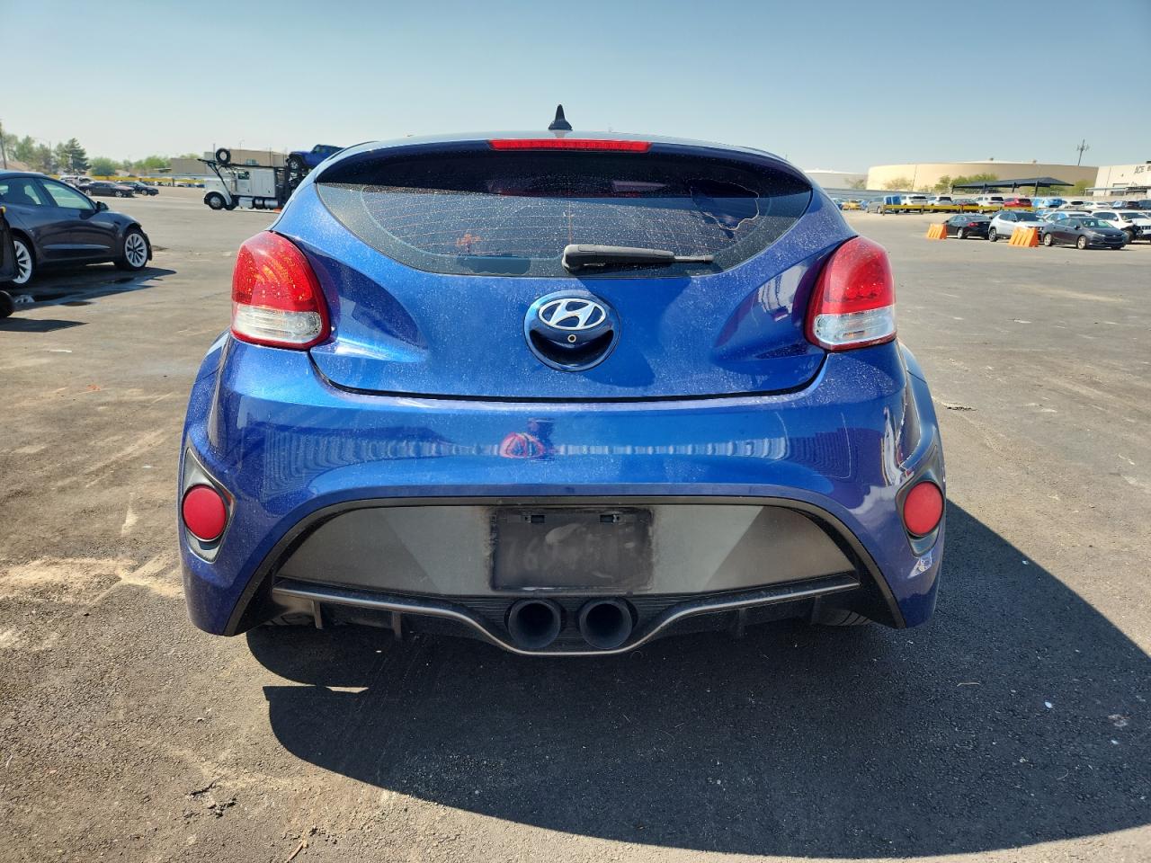 2016 Hyundai Veloster Turbo VIN: KMHTC6AE1GU297537 Lot: 68062035