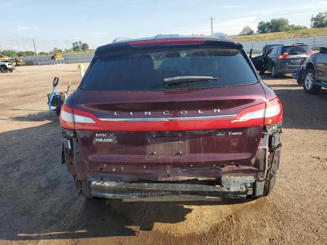  LINCOLN MKX 2018 Bordowy