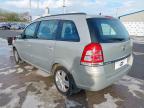 2008 VAUXHALL ZAFIRA EXCLUSIV for sale at Copart ST HELENS