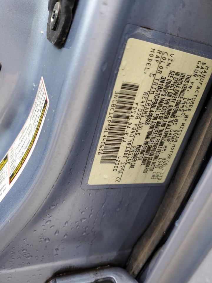 2011 Nissan Versa S VIN: 3N1BC1CP9BL440628 Lot: 69585275