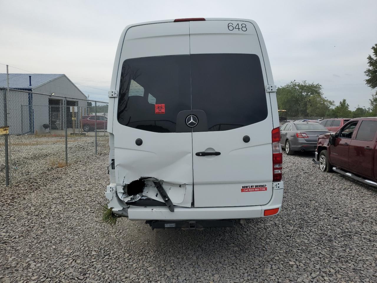 2012 Mercedes-Benz Sprinter 3500 VIN: WDAPF4CC7C5629274 Lot: 66924455