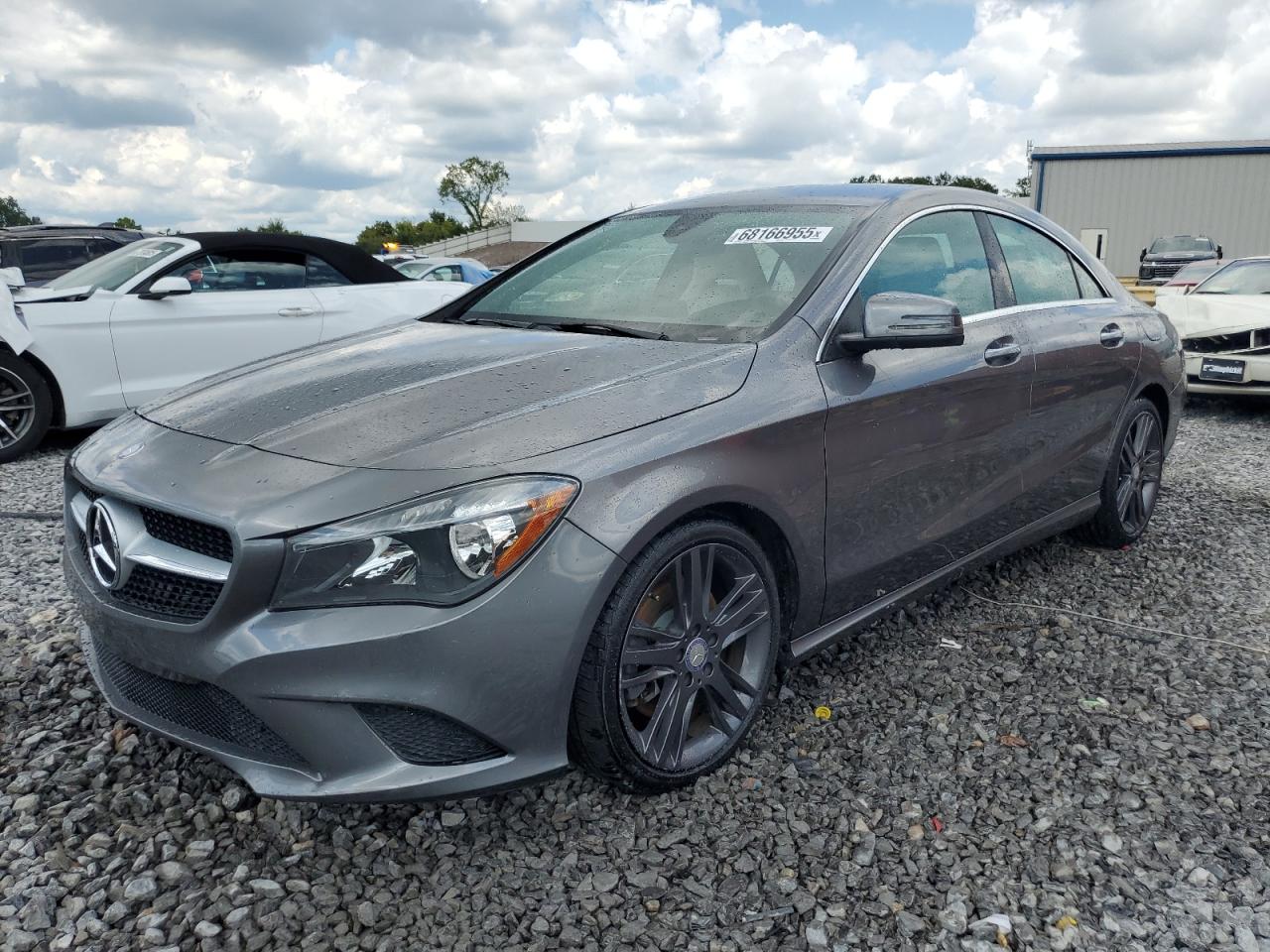 2015 Mercedes-Benz Cla 250 grey null gas WDDSJ4EB3FN248283 photo #1