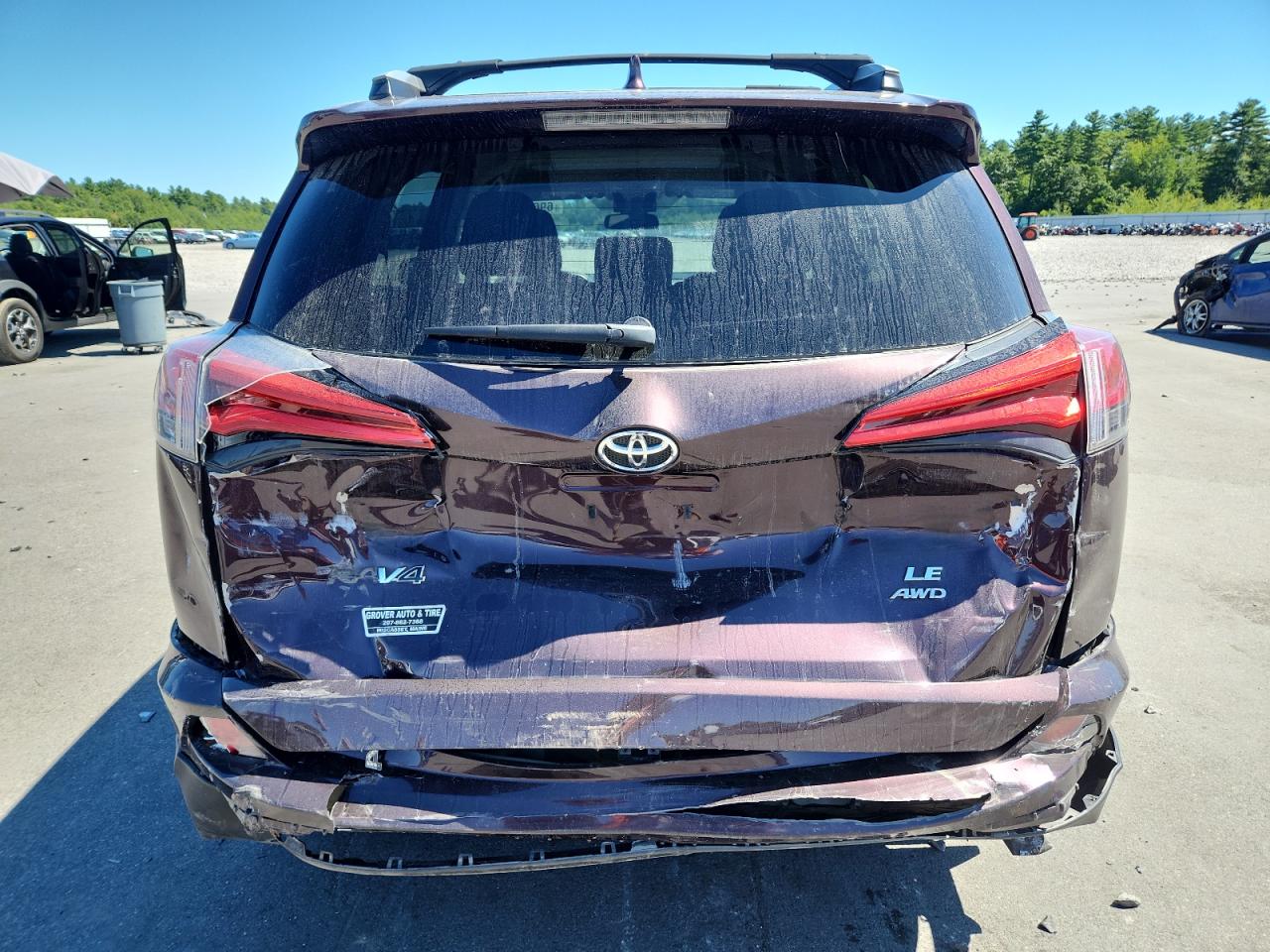 2017 Toyota Rav4 Le VIN: 2T3BFREV8HW671407 Lot: 69688665