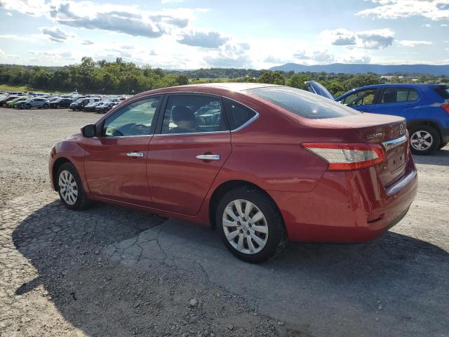  NISSAN SENTRA 2014 Czerwony