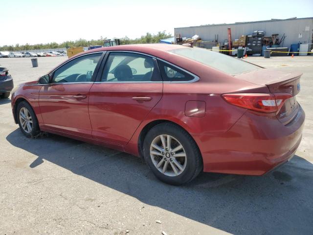  HYUNDAI SONATA 2015 Czerwony