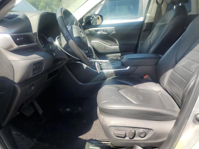  TOYOTA HIGHLANDER 2024 Серебристый