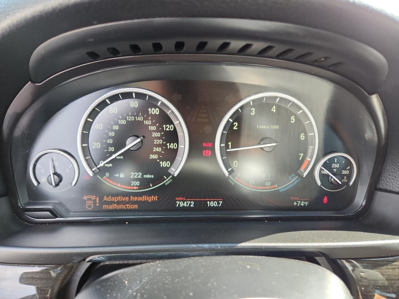 2012 BMW 550 I VIN: WBAFR9C57CDV59180 Lot: 70733155