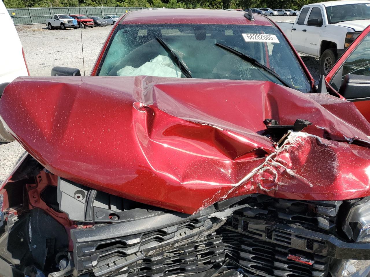 2021 Chevrolet Silverado K1500 Trail Boss Custom VIN: 1GCPYCEFXMZ304489 Lot: 68282665