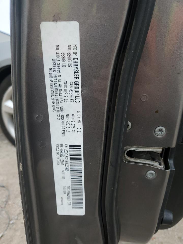 2011 Dodge Charger R/T VIN: 2B3CL5CT5BH555419 Lot: 70930825