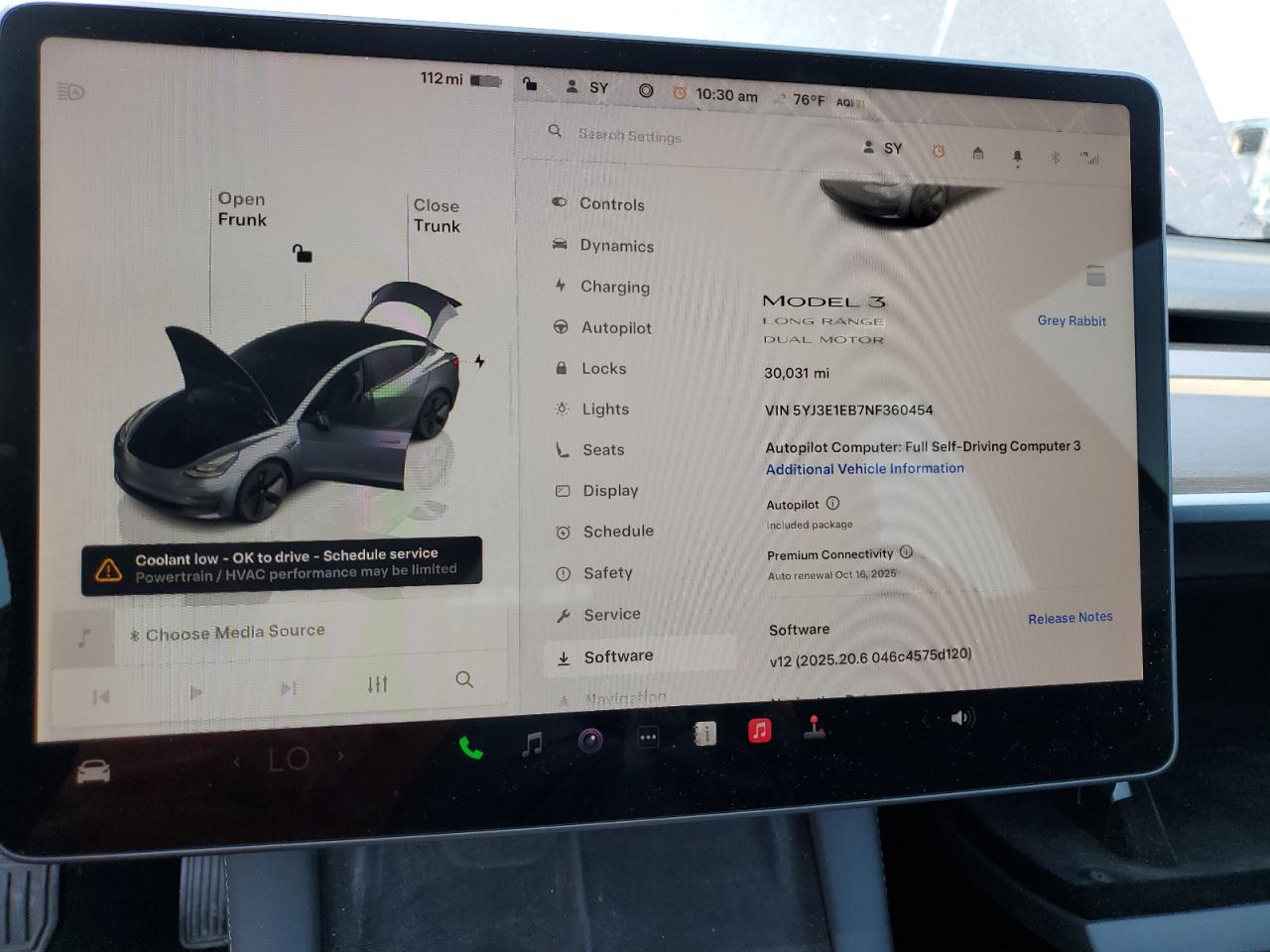 2022 Tesla Model 3 VIN: 5YJ3E1EB7NF360454 Lot: 67429675