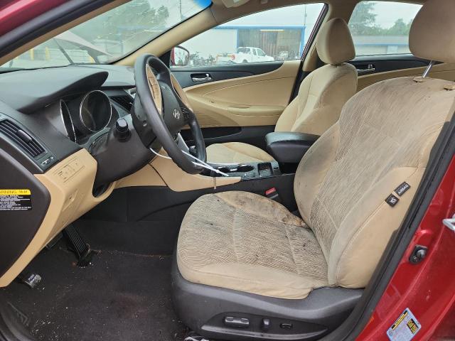 Sedans HYUNDAI SONATA 2014 Czerwony