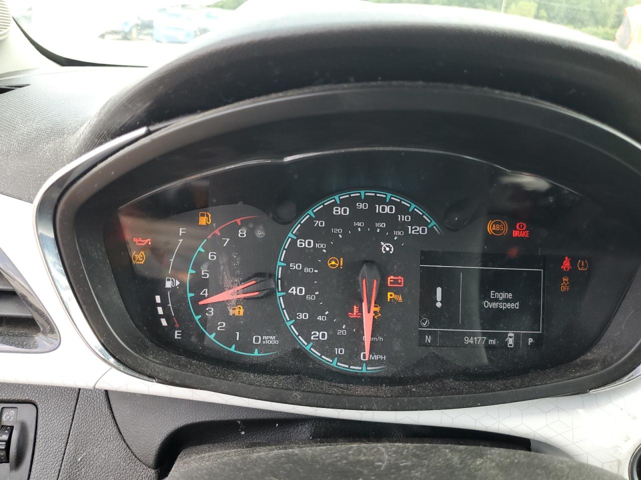 2017 Chevrolet Spark 2Lt VIN: KL8CF6SA2HC840000 Lot: 69291965