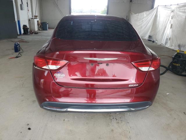 Седаны CHRYSLER 200 2016 Красный