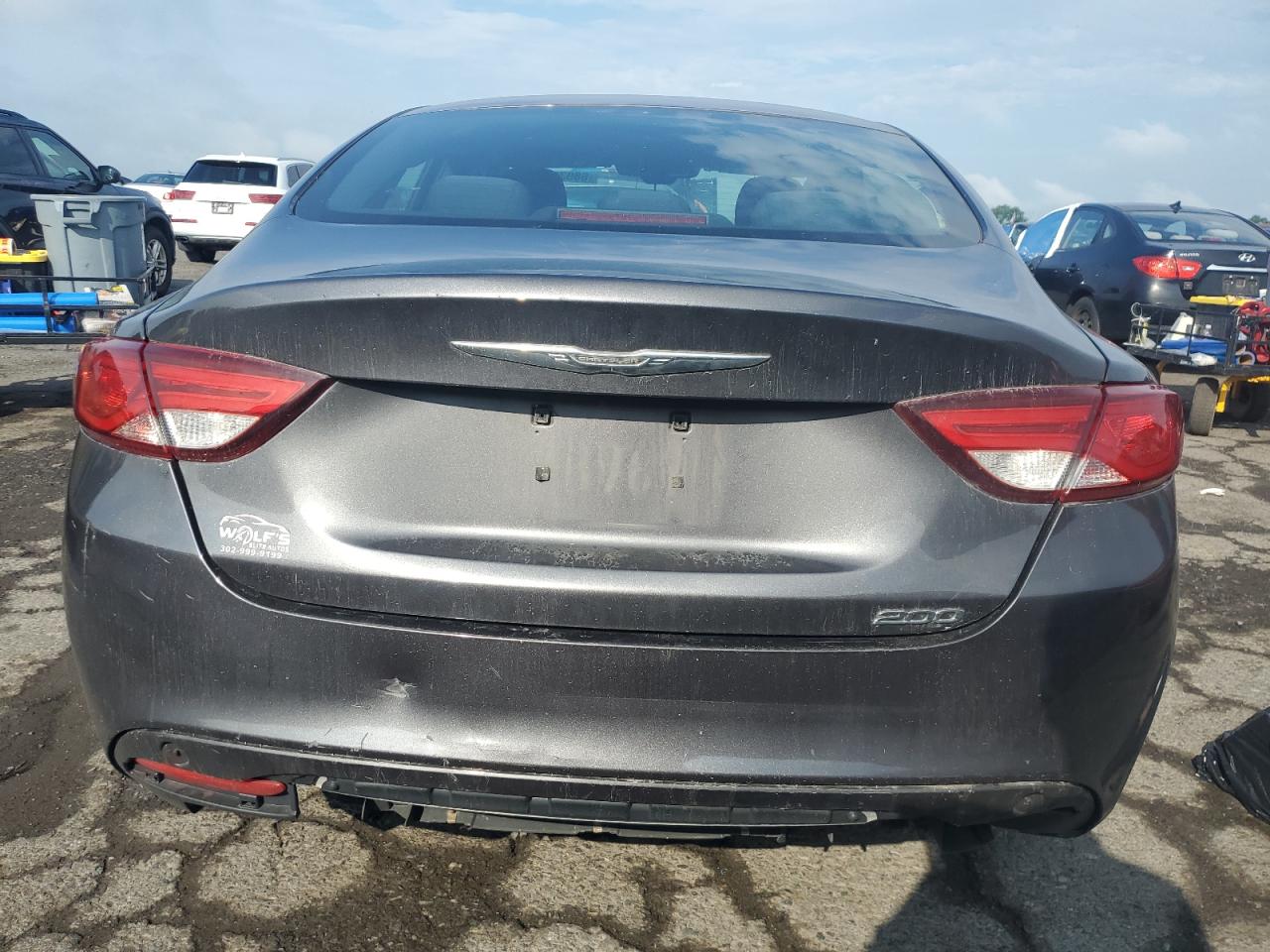 2016 Chrysler 200 Lx VIN: 1C3CCCFB2GN171493 Lot: 68939405