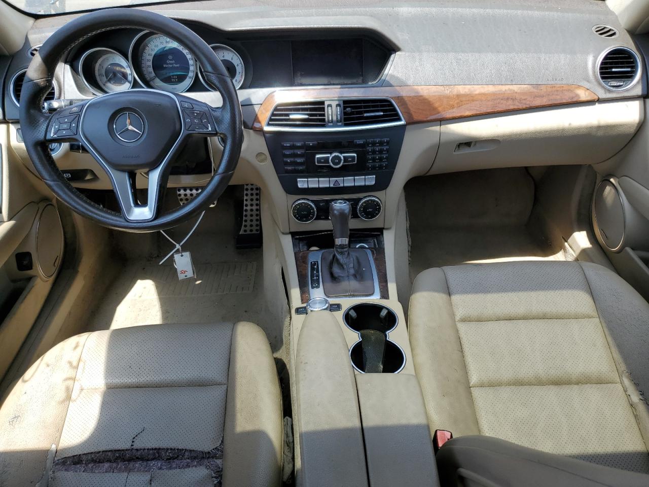 2014 Mercedes-Benz C 250 VIN: WDDGF4HB6ER317347 Lot: 86184175