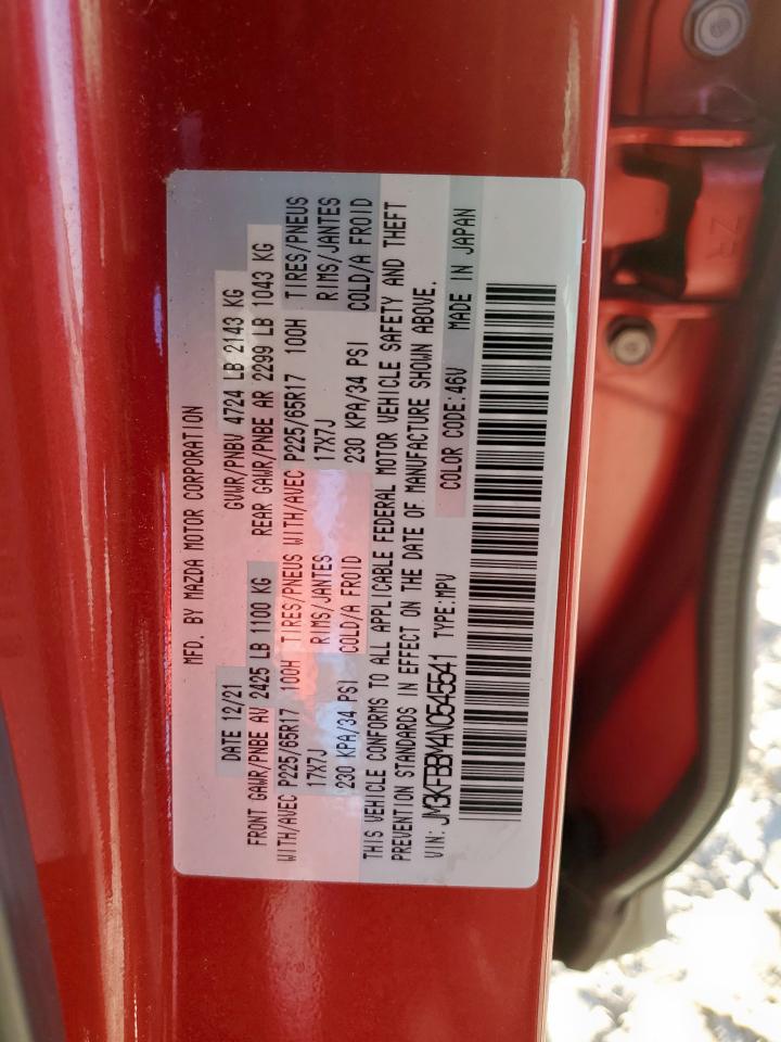 2022 Mazda Cx-5 Select VIN: JM3KFBBM4N0545541 Lot: 70578105