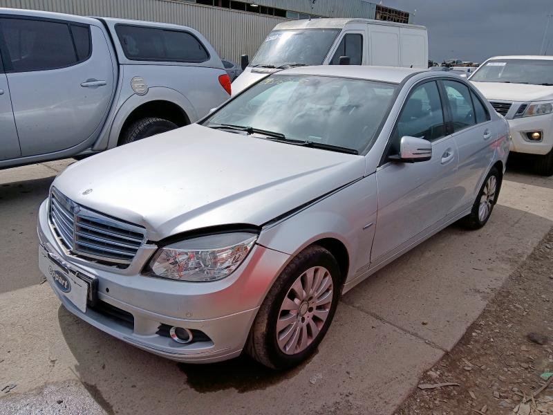 2010 MERCEDES-BENZ C CLASS ELEGANCE for sale at Copart PETERLEE