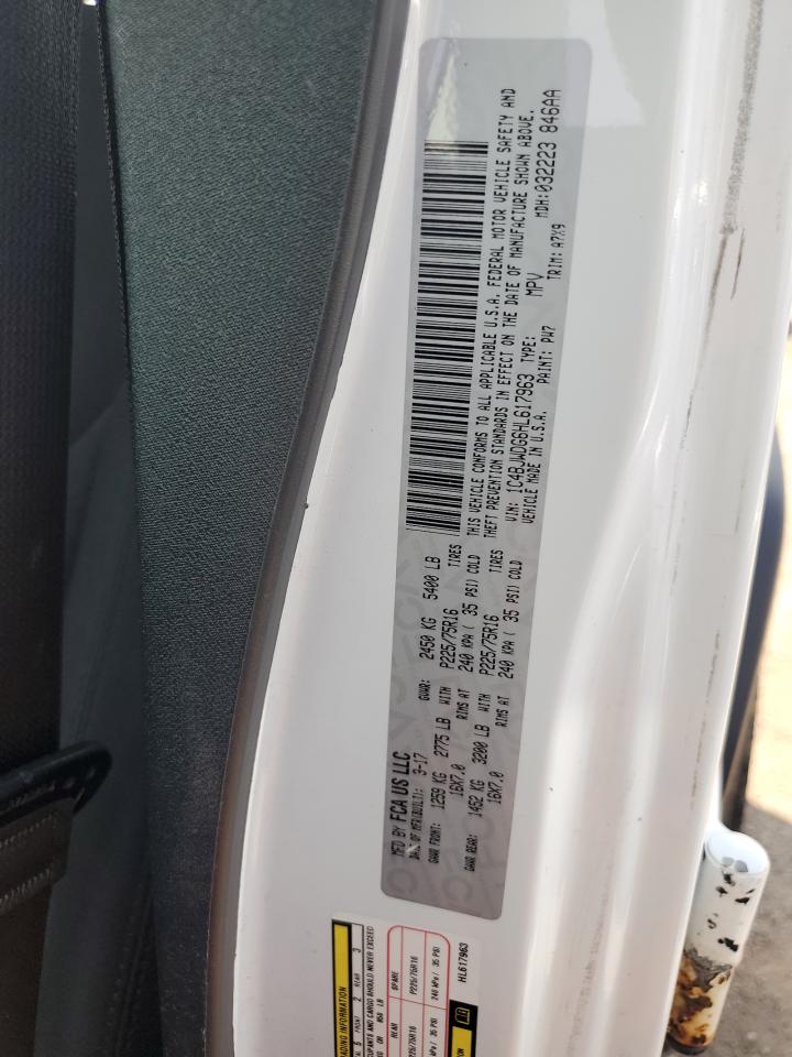 2017 Jeep Wrangler Unlimited Sport VIN: 1C4BJWDG6HL617963 Lot: 69082405