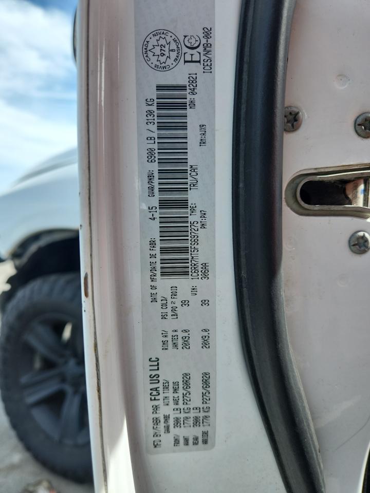 2015 Ram 1500 Sport VIN: 1C6RR7MT5FS697275 Lot: 68731505