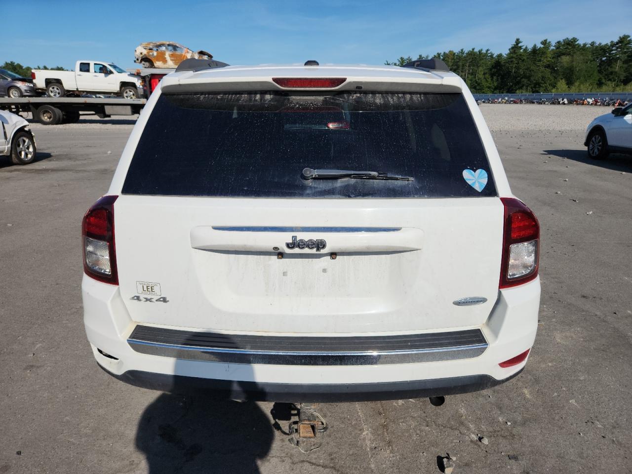 2016 Jeep Compass Latitude VIN: 1C4NJDEB3GD544550 Lot: 70800725