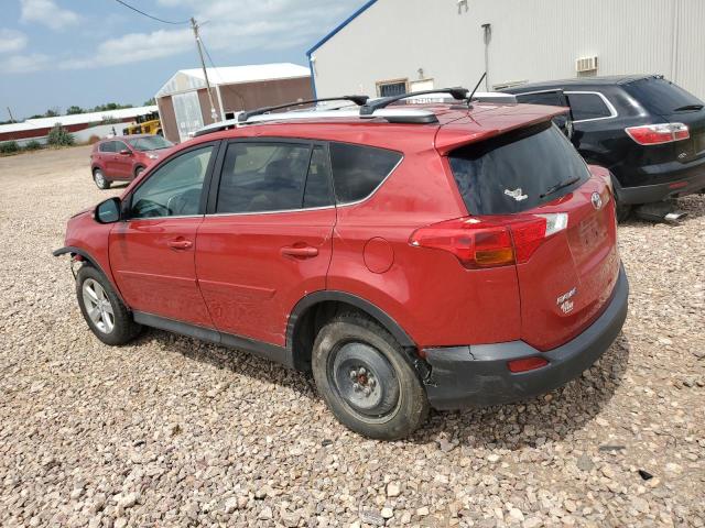  TOYOTA RAV4 2014 Czerwony