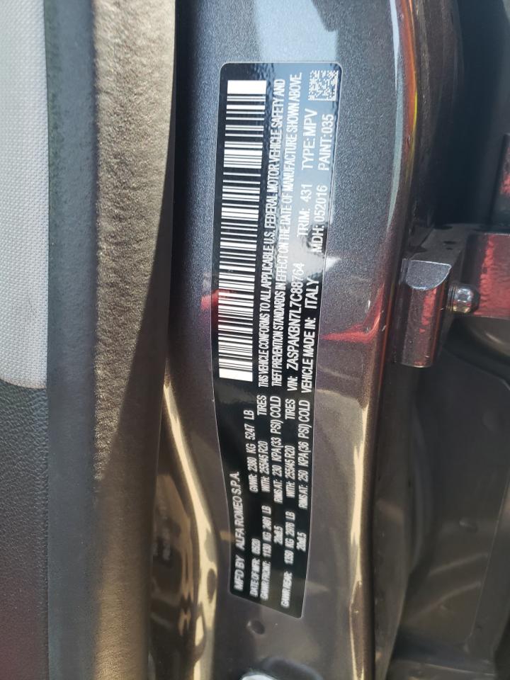2020 Alfa Romeo Stelvio Ti VIN: ZASPAKBN7L7C88764 Lot: 67758075